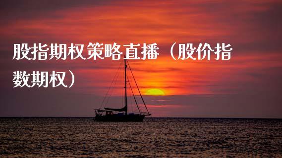 股指期权策略直播（股价指数期权）_https://www.dong10.com_期货直播_第1张