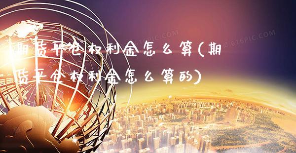 期货平仓权利金怎么算(期货平仓权利金怎么算的)_https://www.dong10.com_期货_第1张