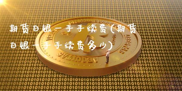 期货白银一手手续费(期货白银一手手续费多少)_https://www.dong10.com_期货_第1张