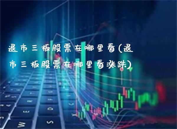 退市三板股票在哪里看(退市三板股票在哪里看涨跌)_https://www.dong10.com_期货_第1张
