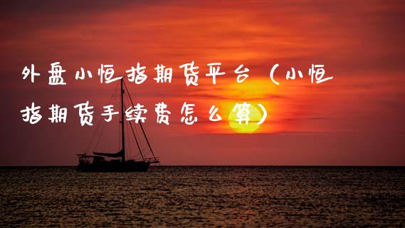 外盘小恒指期货平台（小恒指期货手续费怎么算）_https://www.dong10.com_期货_第1张