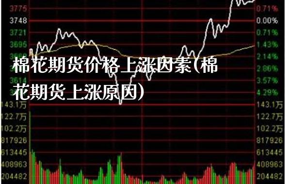 棉花期货价格上涨因素(棉花期货上涨原因)_https://www.dong10.com_期货_第1张