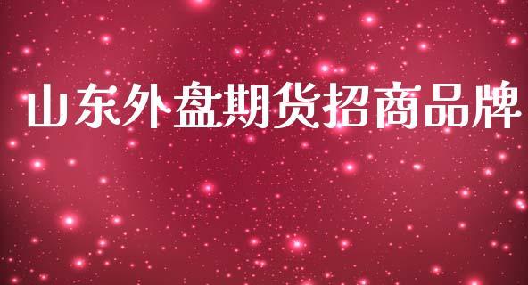山东外盘期货招商品牌_https://www.dong10.com_期货_第1张